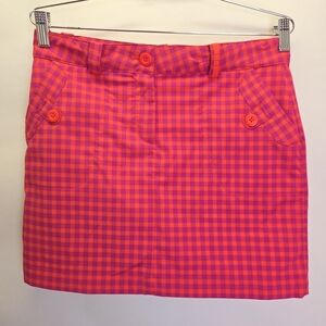 Nike Golf Skort Dri Fit Girls XL Pink/Orange